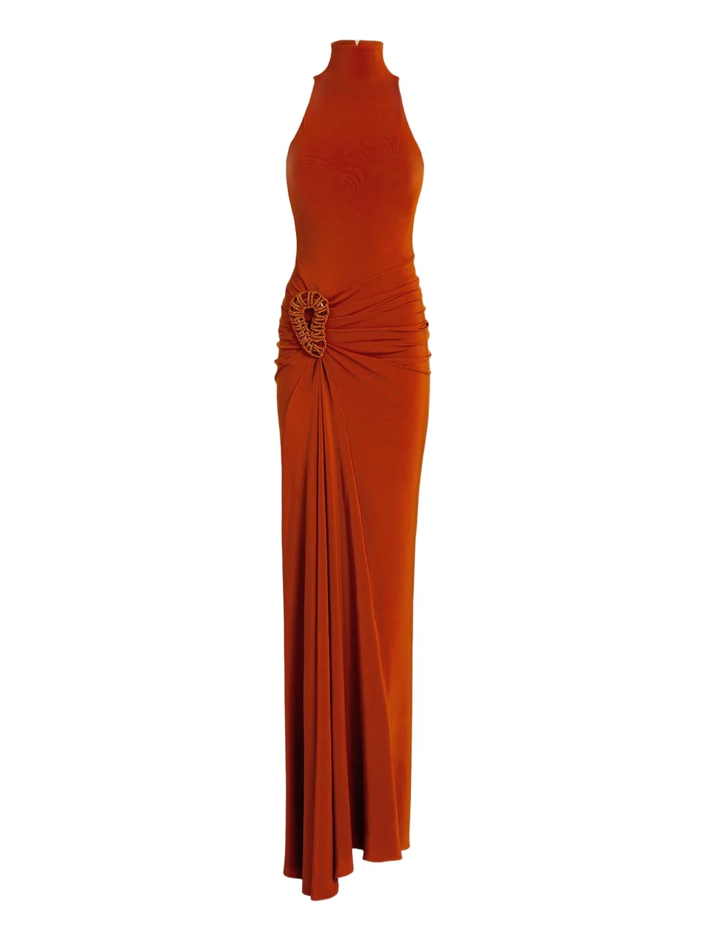 Frances Embellished Ruched Sleeveless Maxi Dress Frances Embellished Ruched Sleeveless Maxi Dress