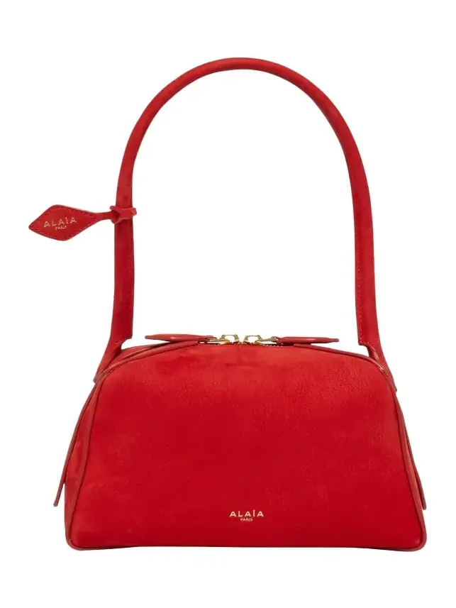 Le Bouledogue Dome Suede Top-Handle Bag Le Bouledogue Dome Suede Top-Handle Bag