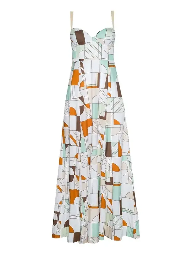 Sutton Geometric Maxi Dress Sutton Geometric Maxi Dress
