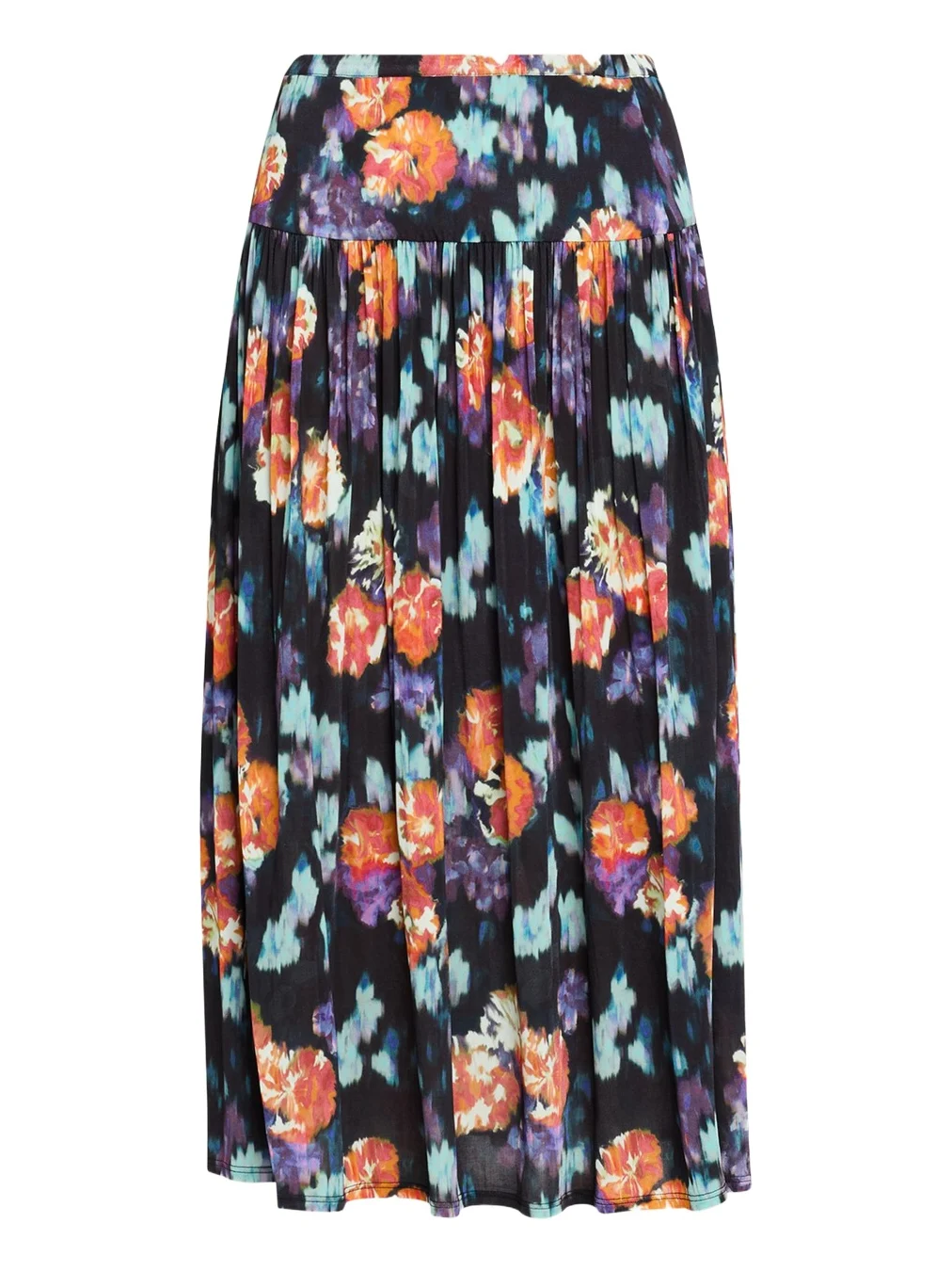 Blanche Pleated Floral Midi Skirt Blanche Pleated Floral Midi Skirt