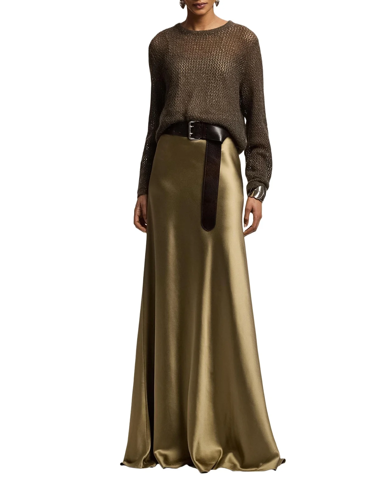 Masina Satin Skirt Masina Satin Skirt