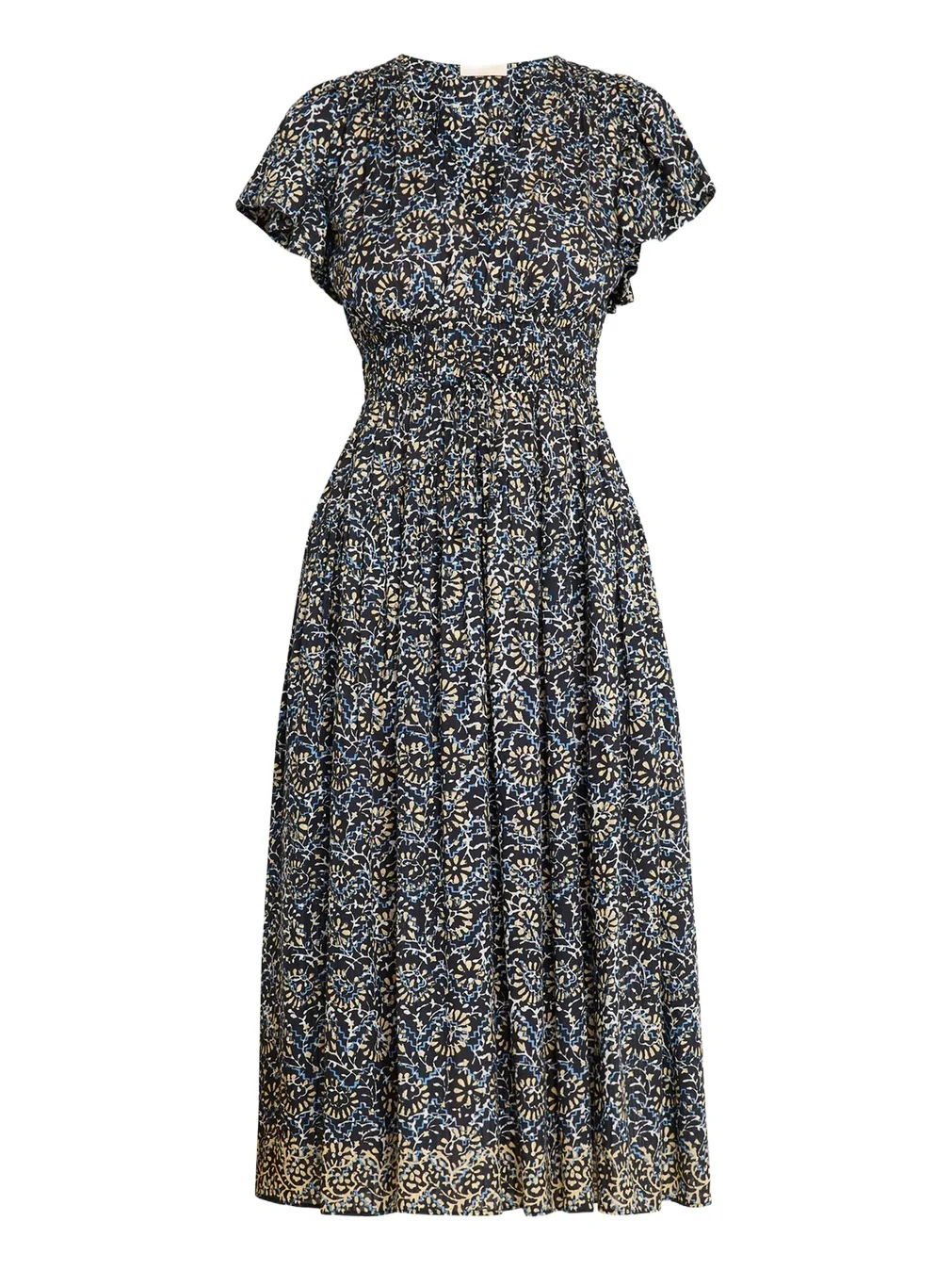 Lyria Printed Cotton Midi Dress Lyria Printed Cotton Midi Dress
