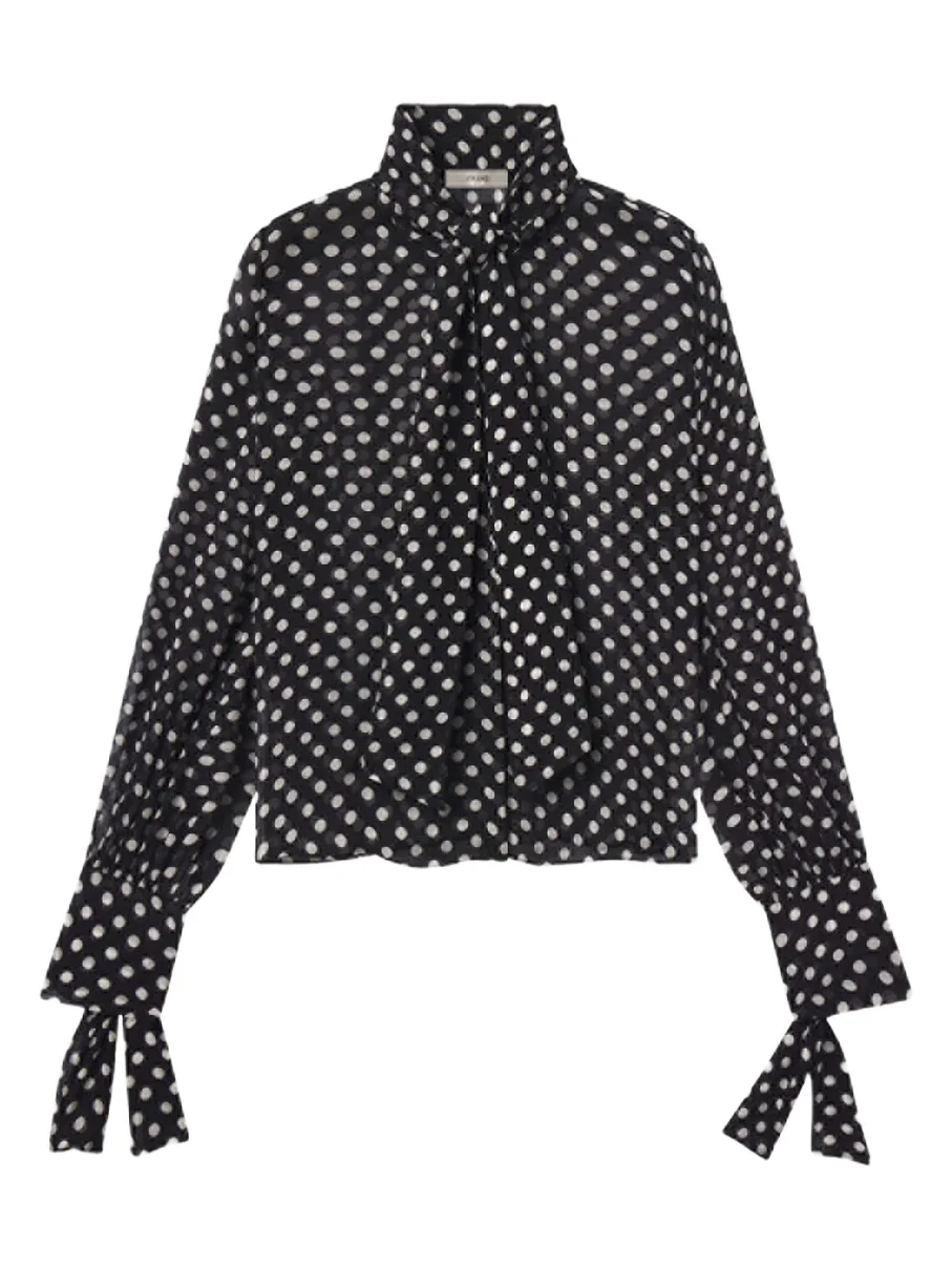 The Nouvelle Polka Dot Blouse The Nouvelle Polka Dot Blouse