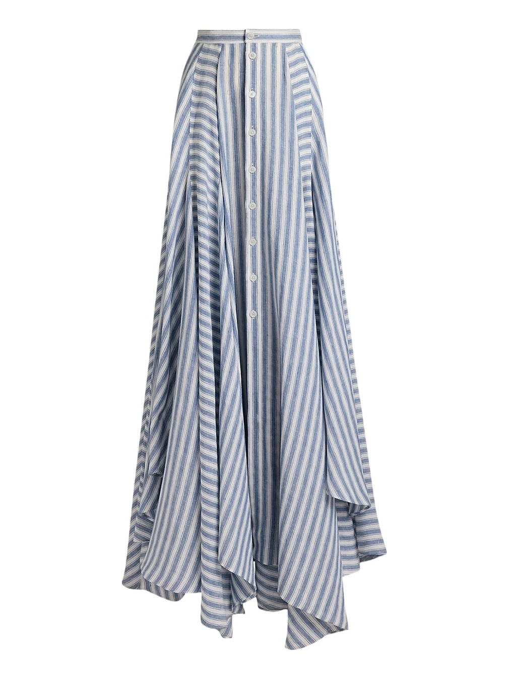 Shamus Striped Linen Maxi Skirt Shamus Striped Linen Maxi Skirt
