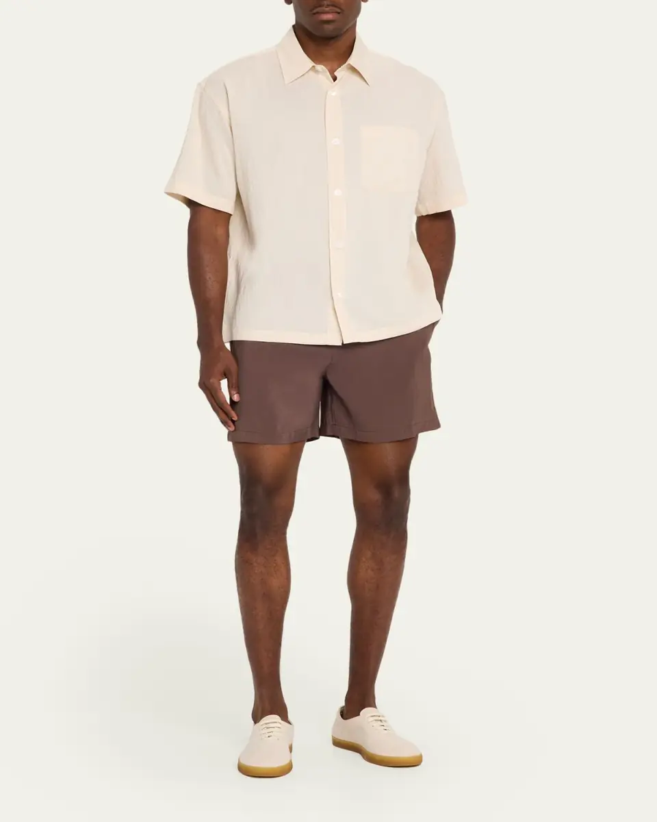 Frame Men's Modal Blend Pull-On Drawstring Shorts | Thumbnail 2 Frame Men's Modal Blend Pull-On Drawstring Shorts | Thumbnail 2