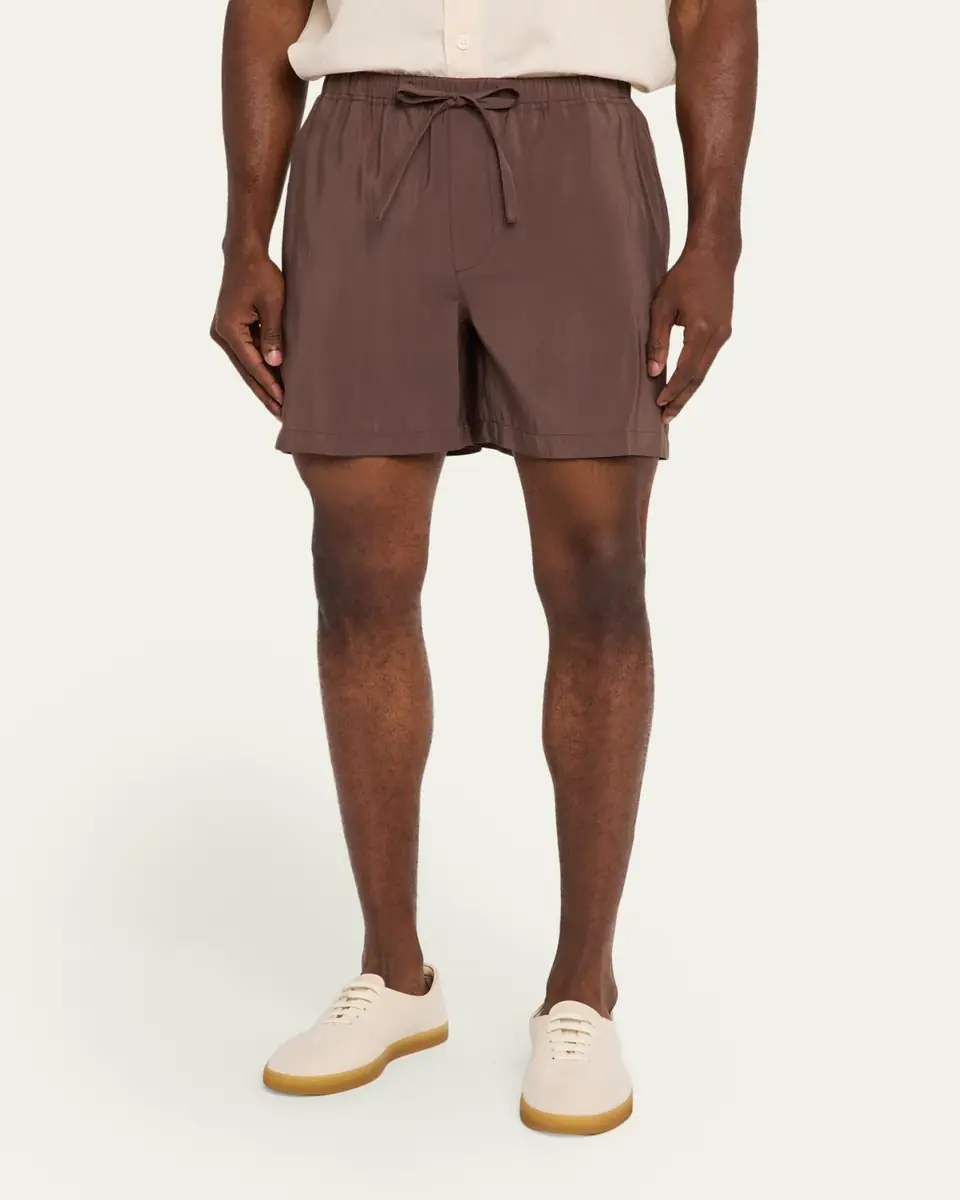 Frame Men's Modal Blend Pull-On Drawstring Shorts | Thumbnail 4 Frame Men's Modal Blend Pull-On Drawstring Shorts | Thumbnail 4