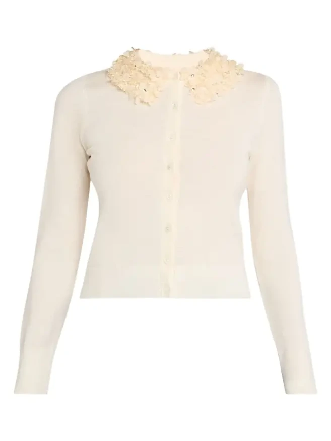 Anna Embellished Merino Cardigan Anna Embellished Merino Cardigan