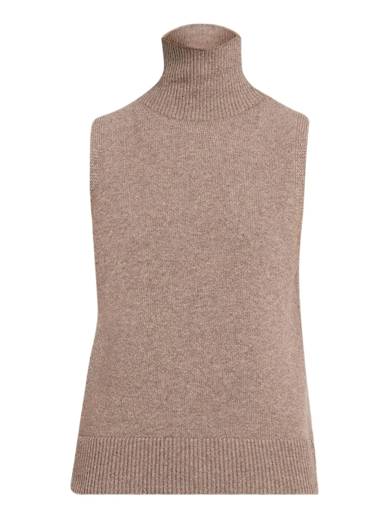 Bruno Turtleneck Sleeveless Sweater