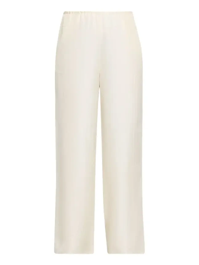 Monogram Silk Pj Bottoms Monogram Silk Pj Bottoms
