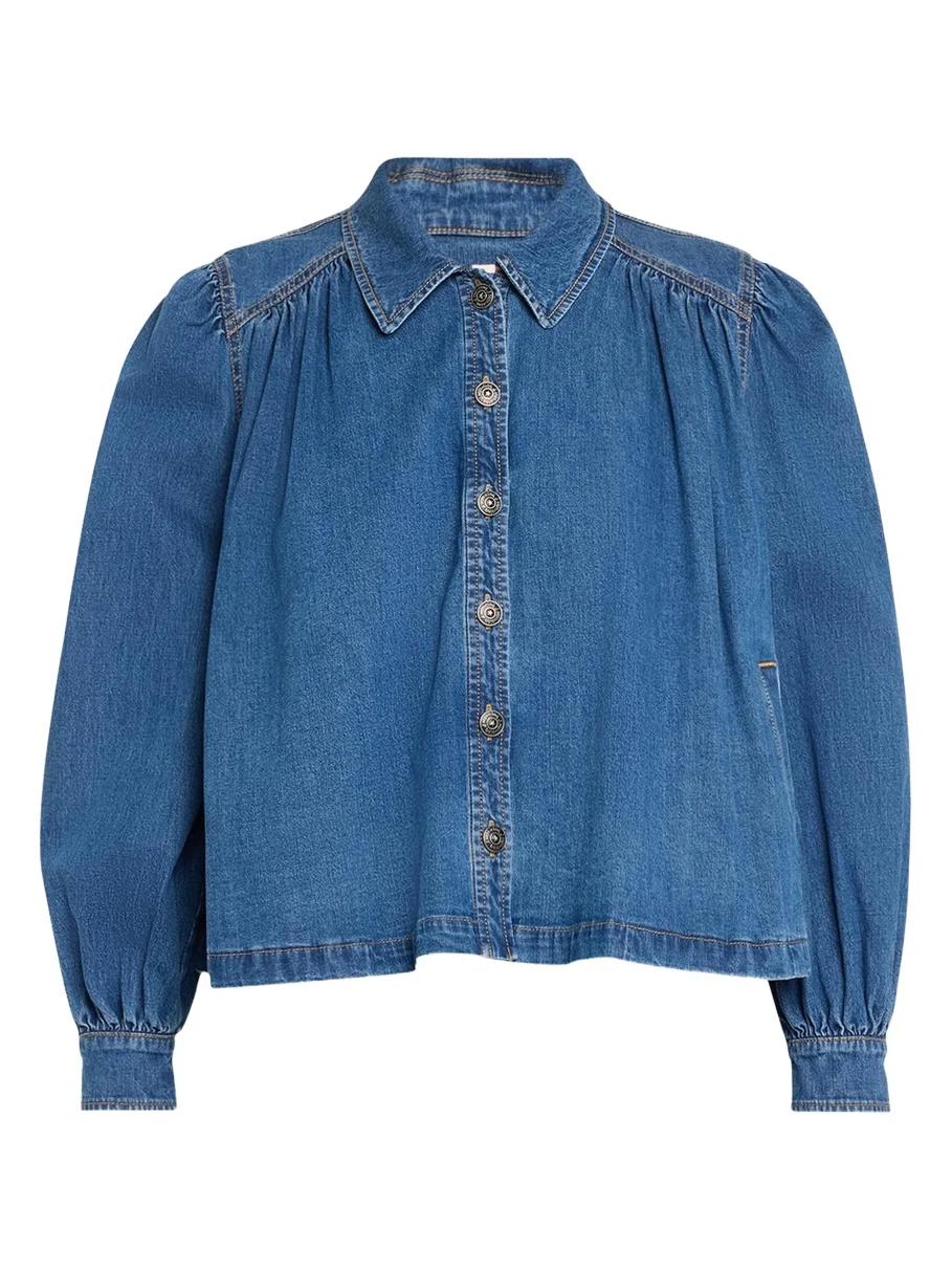 Lyla Denim Swing Jacket Lyla Denim Swing Jacket