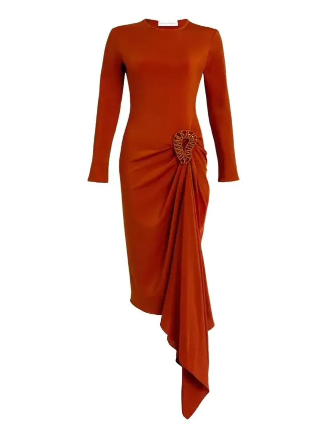 Ananya Jersey Midi Dress