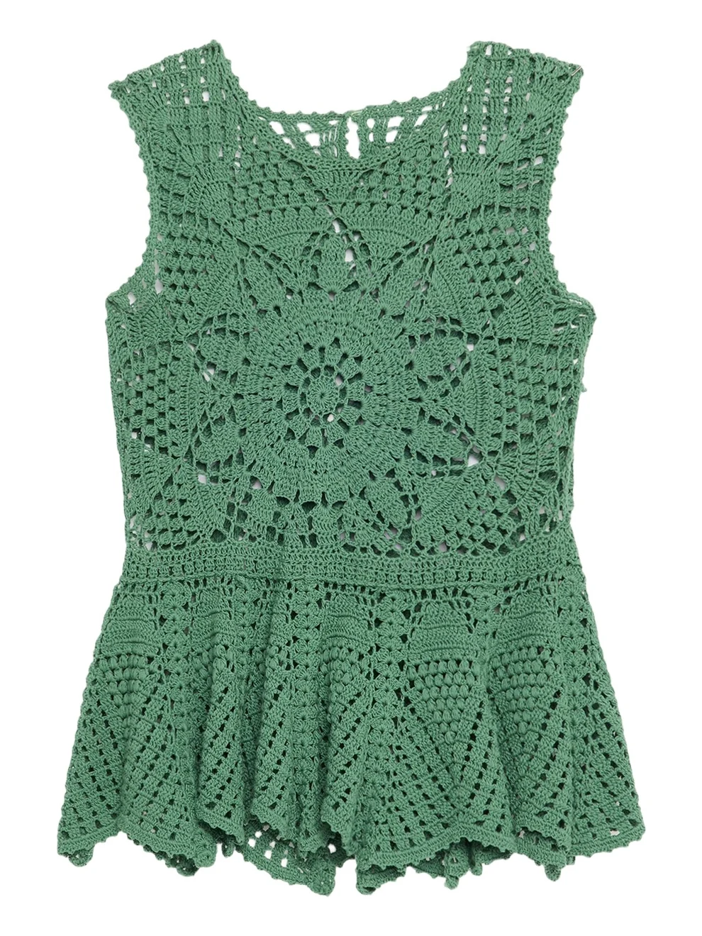 Cora Sleeveless Crochet Top Cora Sleeveless Crochet Top