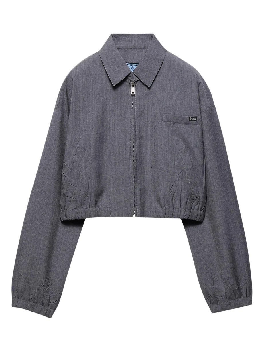 Light Mohair Blouson Jacket Light Mohair Blouson Jacket