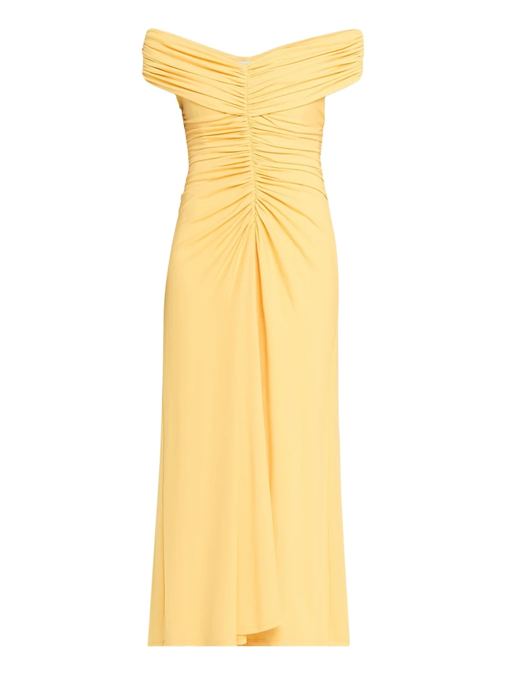 Sheyda Draped Jersey Midi Dress Sheyda Draped Jersey Midi Dress