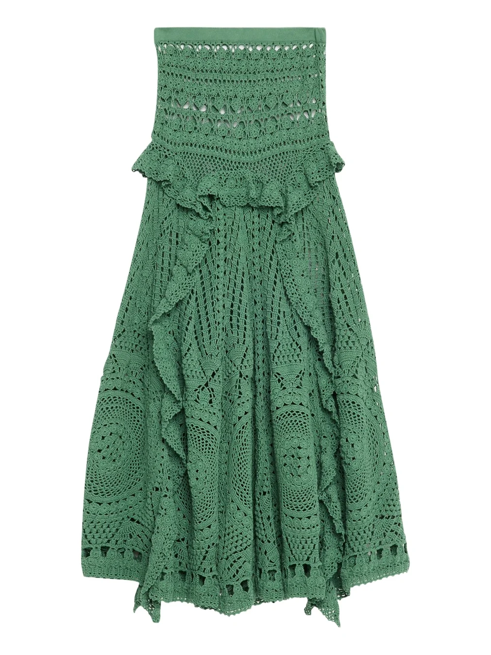 Ulla Johnson Florette Crochet Maxi Skirt