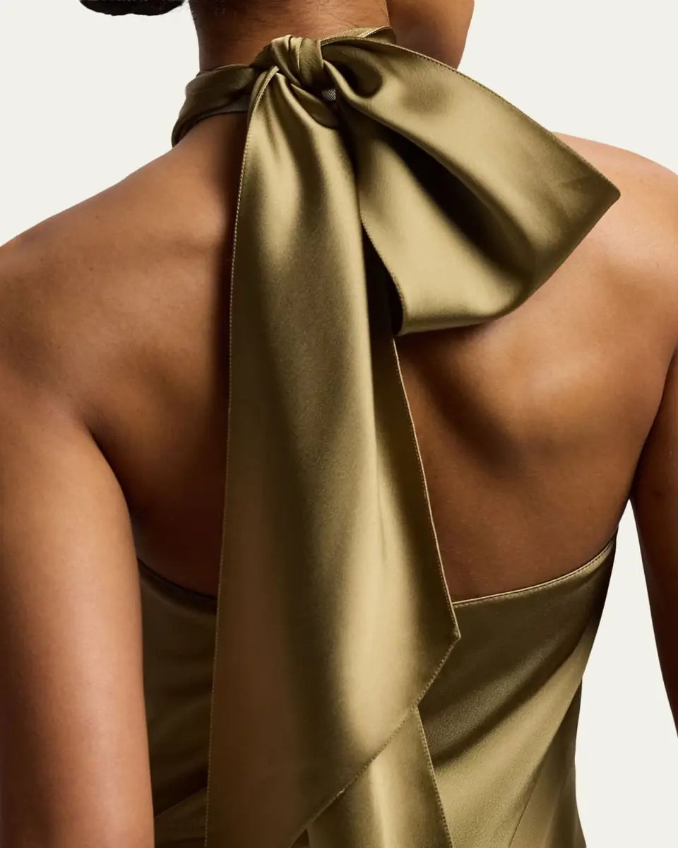 Ralph Lauren Collection Luxury Satin Sleeveless Top | Thumbnail 5