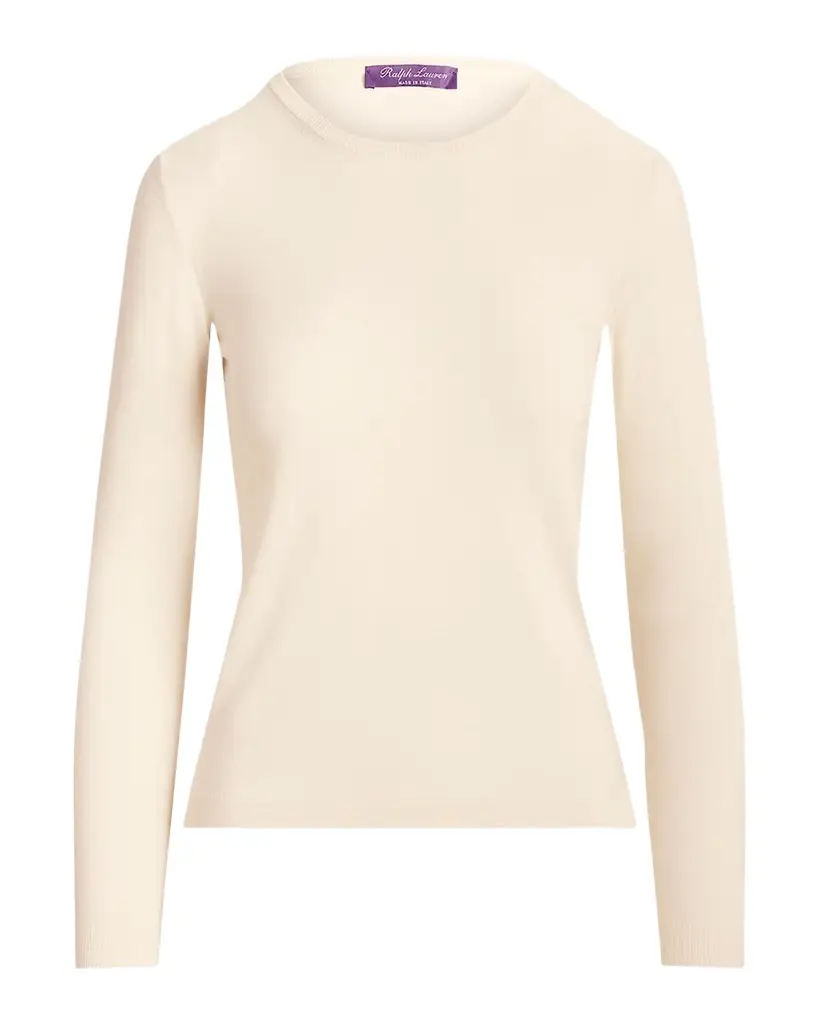 Ralph Lauren Collection Cashmere Crewneck Sweater | Image 1 Ralph Lauren Collection Cashmere Crewneck Sweater | Image 1