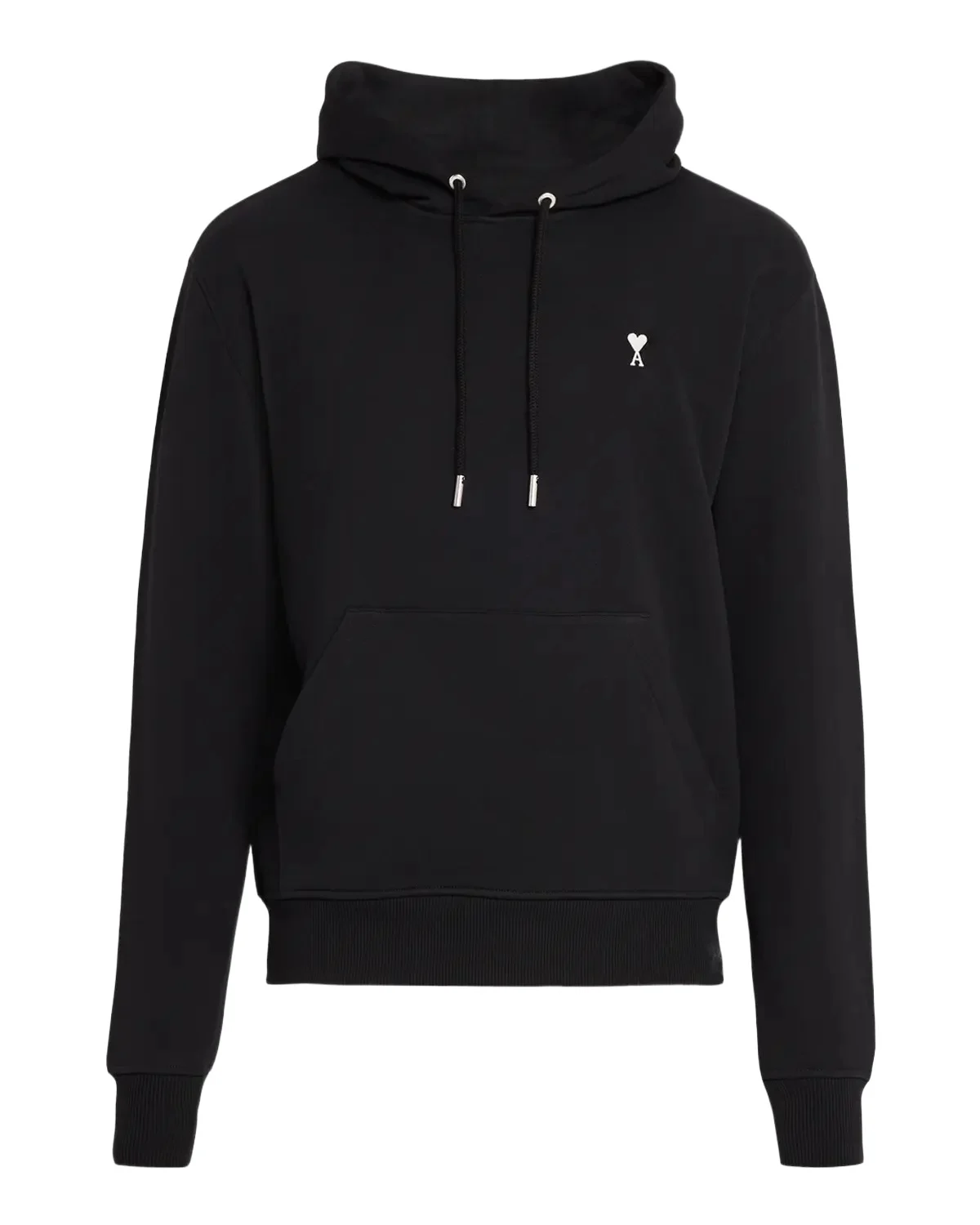 Men's Contrast-Embroidered Cotton Hoodie Men's Contrast-Embroidered Cotton Hoodie