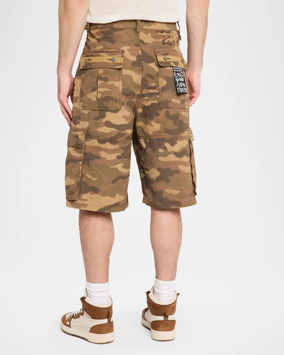 Ksubi Men's Troop Camo-Print Cargo Shorts | Thumbnail 2