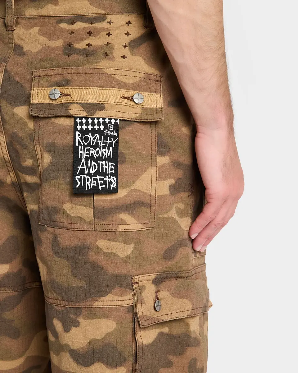 Ksubi Men's Troop Camo-Print Cargo Shorts | Thumbnail 4