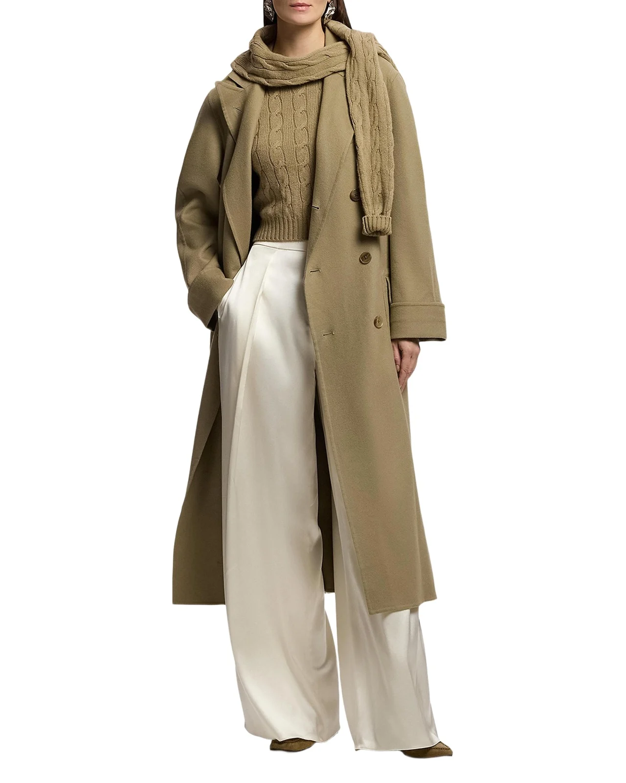 Masina Satin Wide-Leg Pants Masina Satin Wide-Leg Pants