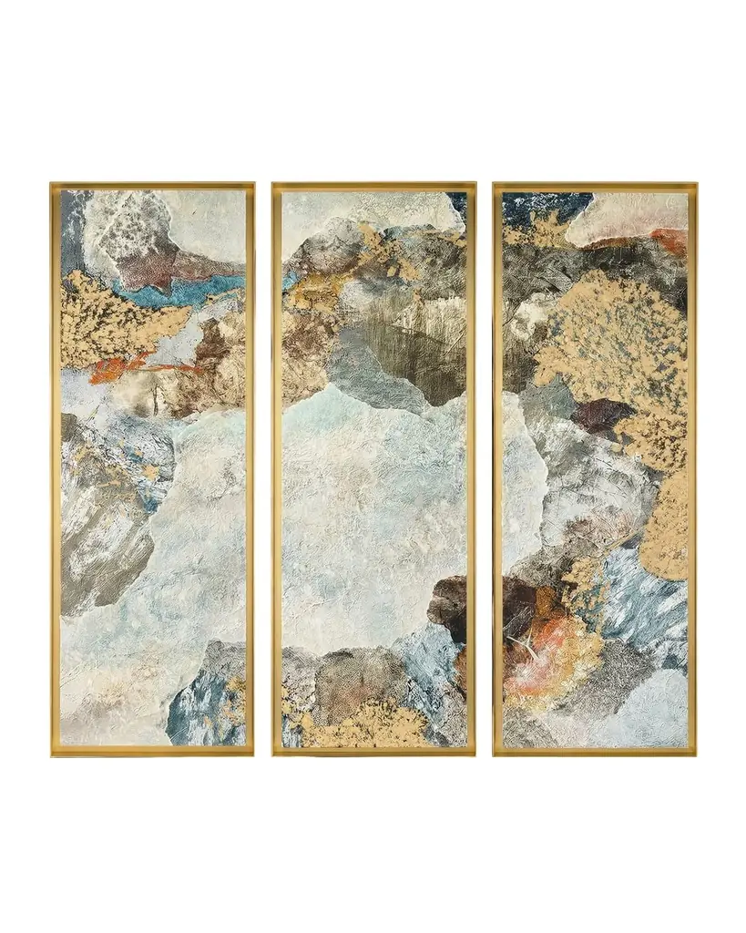 John-Richard Collection "Quarries Triptych" Framed Giclees by Abbe Kalman | Image 1 John-Richard Collection "Quarries Triptych" Framed Giclees by Abbe Kalman | Image 1