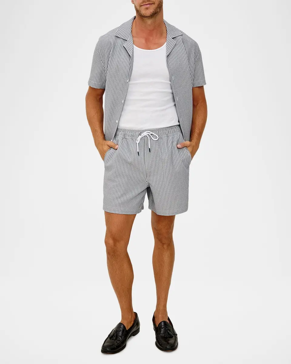 RAILS Men's La Brea Deck-Striped Swim Shorts | Thumbnail 5 RAILS Men's La Brea Deck-Striped Swim Shorts | Thumbnail 5