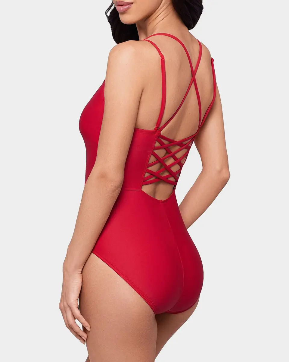 Magicsuit Solid Sigourney One-Piece Swimsuit | Thumbnail 3 Magicsuit Solid Sigourney One-Piece Swimsuit | Thumbnail 3