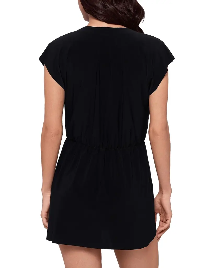 Magicsuit Lace-Up Mini Dress Coverup | Image 1 Magicsuit Lace-Up Mini Dress Coverup | Image 1