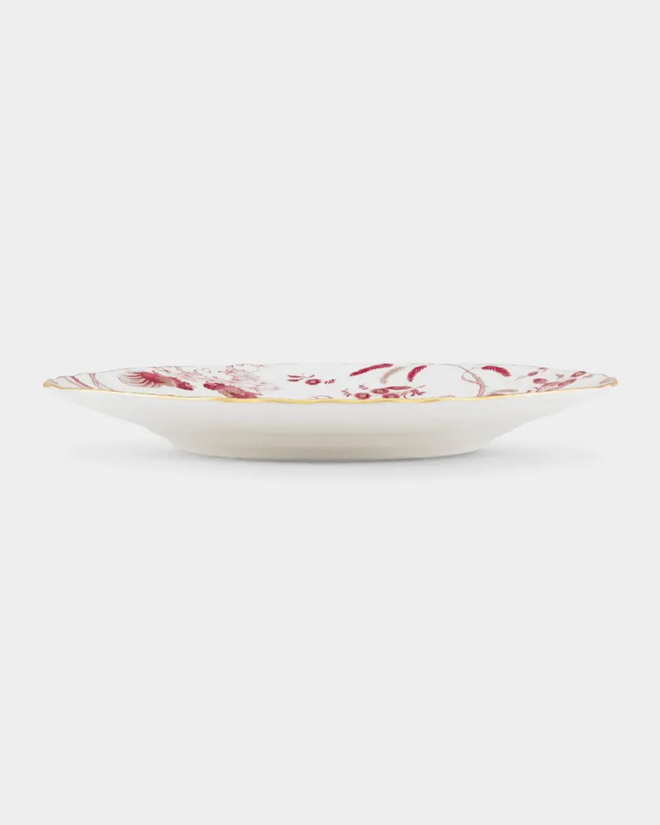 GINORI 1735 Oro di Doccia Magenta Flat Dessert Plate | Thumbnail 2