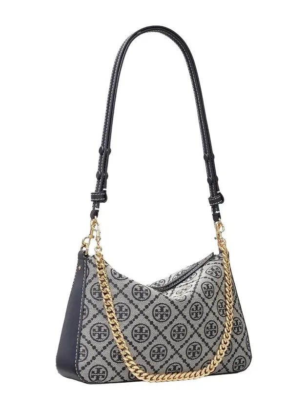 Tory Burch Perry T Monogram Jacquard Shoulder Bag