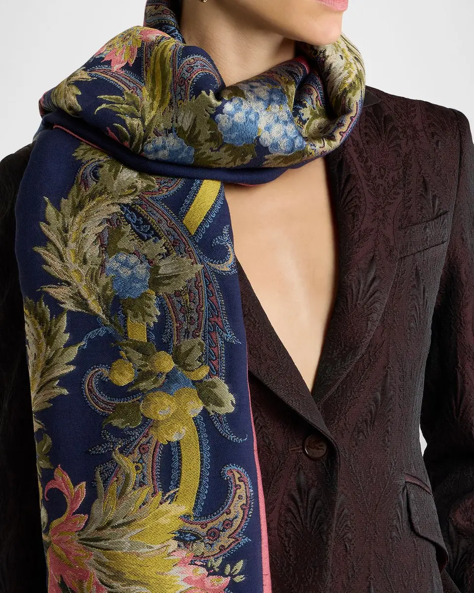 Etro Floral Jacquard Scarf | Thumbnail 2