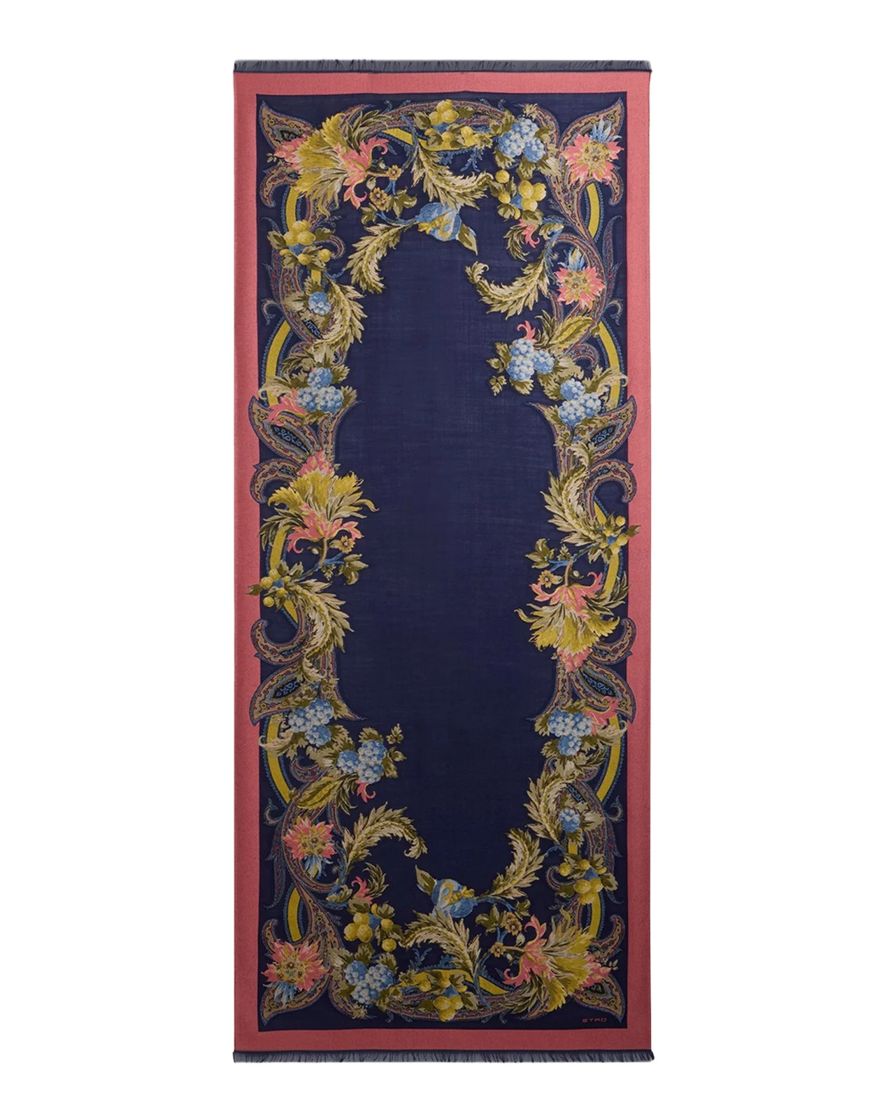 Floral Jacquard Scarf Floral Jacquard Scarf