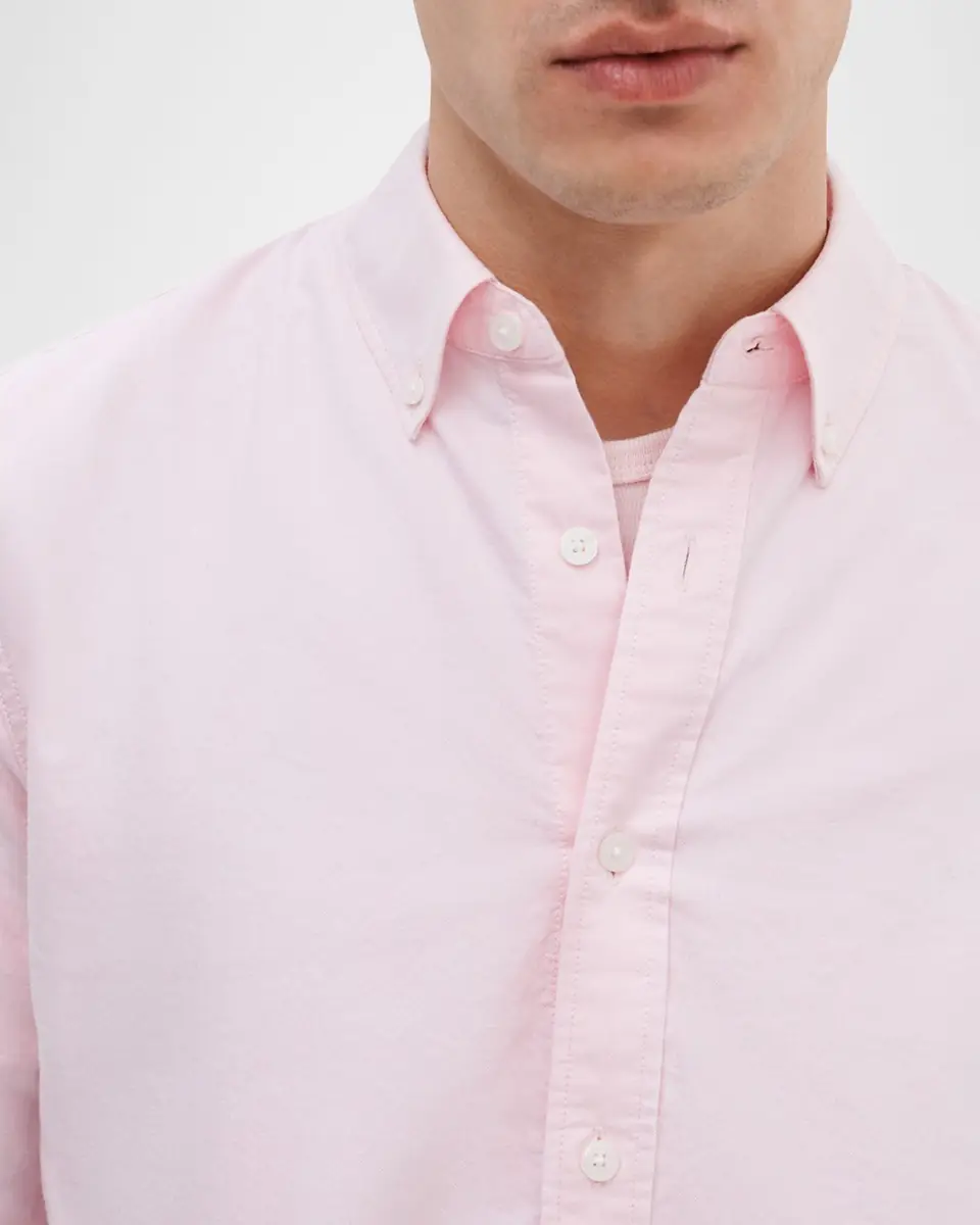 rag & bone Men's Oxford Cotton Button-Down Shirt | Thumbnail 4 rag & bone Men's Oxford Cotton Button-Down Shirt | Thumbnail 4