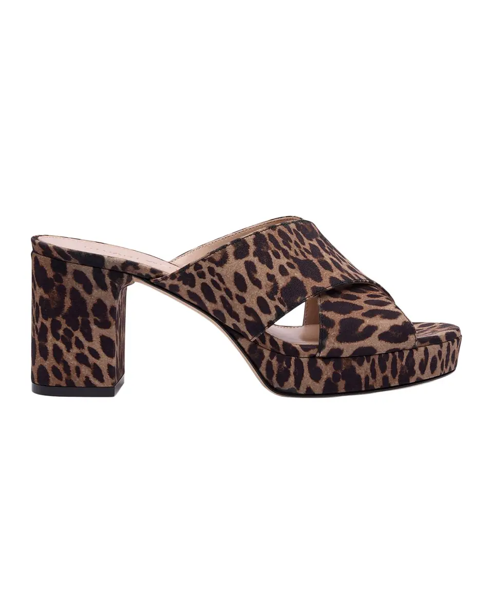 Stuart Weitzman Dayna 80mm Leopard-Print Platform Slide Sandals | Thumbnail 2 Stuart Weitzman Dayna 80mm Leopard-Print Platform Slide Sandals | Thumbnail 2