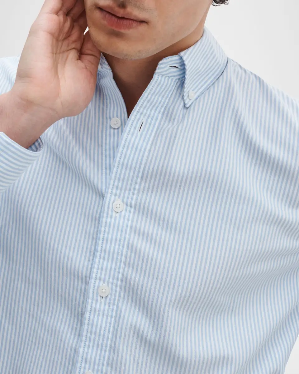 rag & bone Men's Oxford Cotton Button-Down Shirt | Thumbnail 3 rag & bone Men's Oxford Cotton Button-Down Shirt | Thumbnail 3