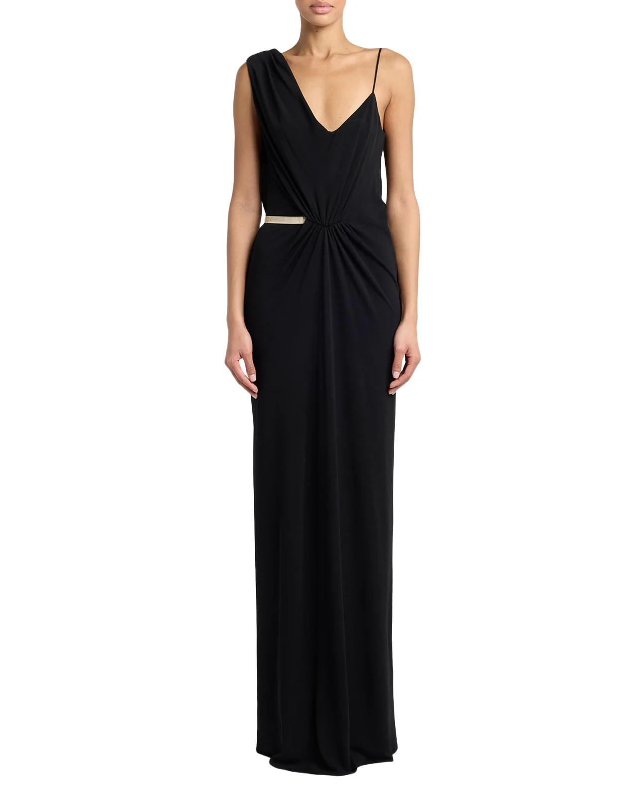 Tom Ford Crepe Jersey Asymmetric Evening Gown
