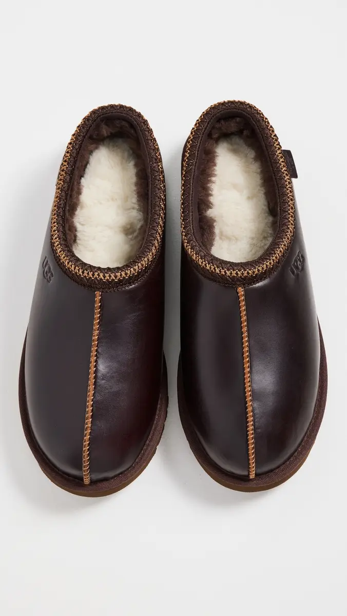 UGG Tasman Regen Leather Slippers Ironwood | Thumbnail 4 UGG Tasman Regen Leather Slippers Ironwood | Thumbnail 4