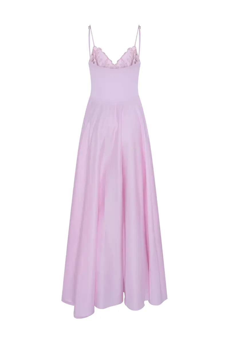 PatBo TRICOLINE LOTUS MAXI DRESS | Thumbnail 4