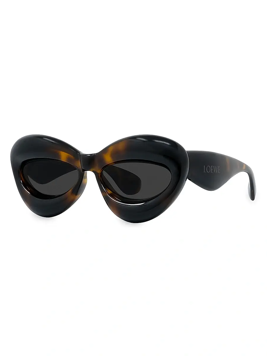 Loewe Men's 55MM Inflated Cat-Eye Sunglasses | Thumbnail 2 Loewe Men's 55MM Inflated Cat-Eye Sunglasses | Thumbnail 2
