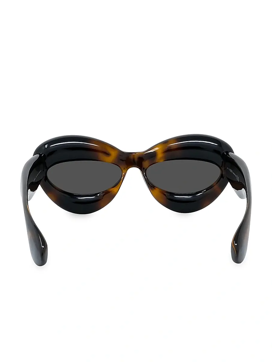 Loewe Men's 55MM Inflated Cat-Eye Sunglasses | Thumbnail 5 Loewe Men's 55MM Inflated Cat-Eye Sunglasses | Thumbnail 5