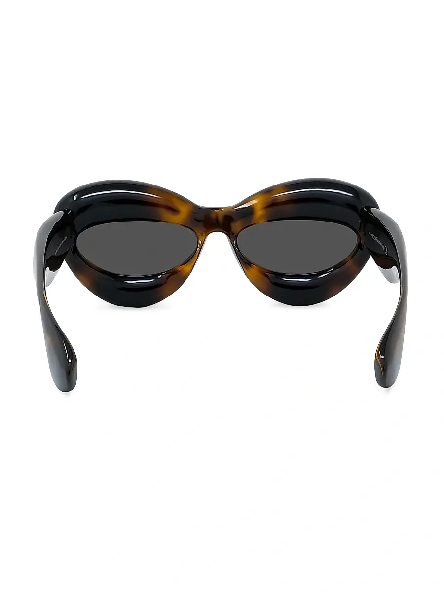 Loewe Men's 55MM Inflated Cat-Eye Sunglasses | Thumbnail 6 Loewe Men's 55MM Inflated Cat-Eye Sunglasses | Thumbnail 6