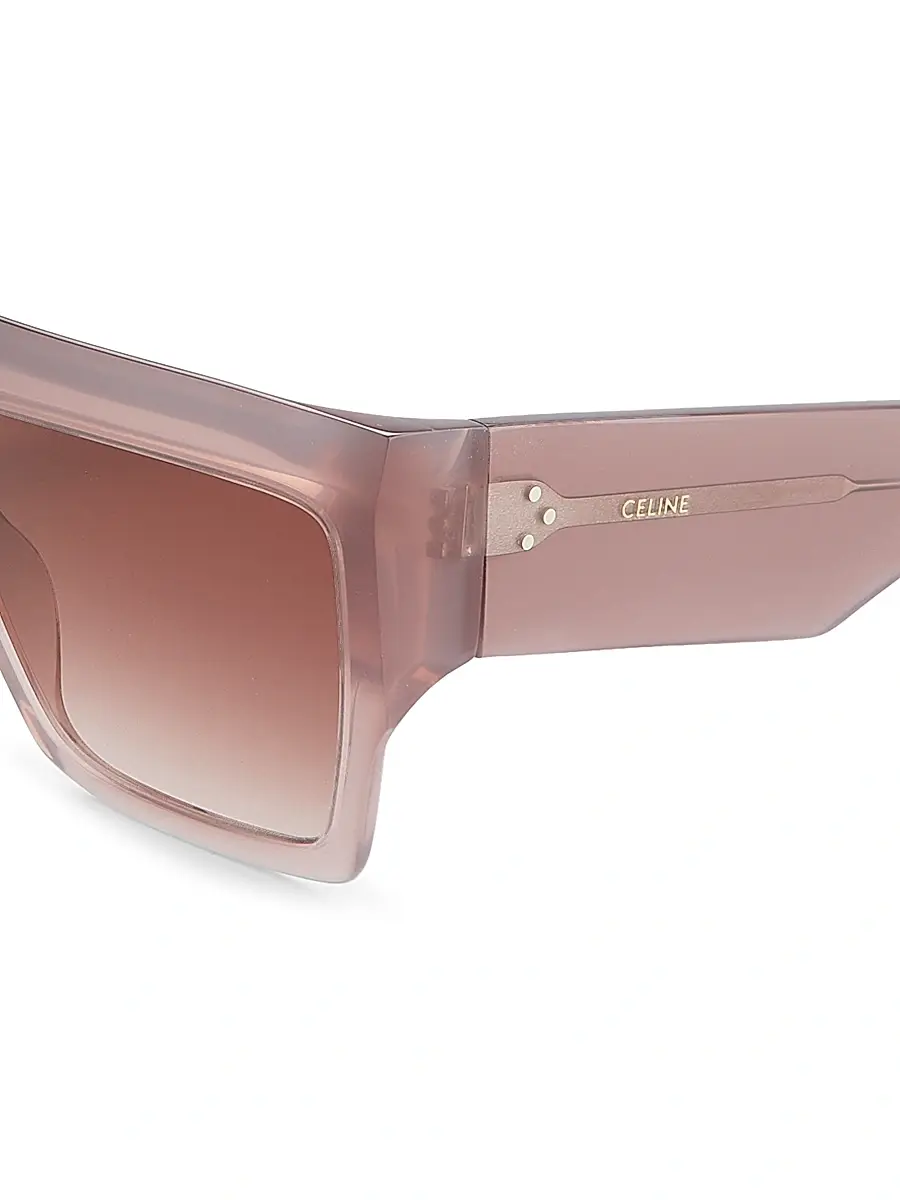Celine Men's 60MM Oversized Square Sunglasses | Thumbnail 3