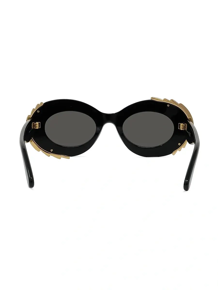 Loewe Men's x Paula's Ibiza 47MM Oval Sunglasses | Thumbnail 5 Loewe Men's x Paula's Ibiza 47MM Oval Sunglasses | Thumbnail 5