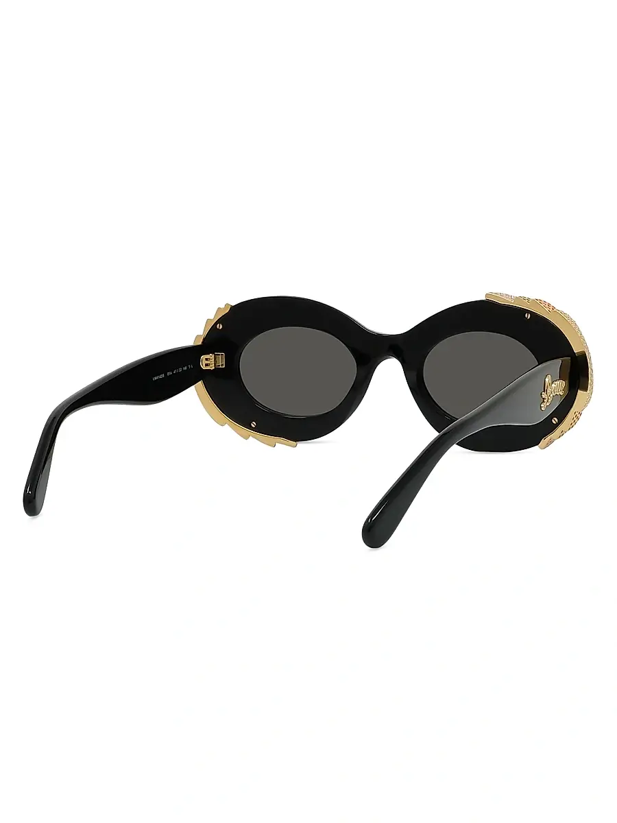 Loewe Men's x Paula's Ibiza 47MM Oval Sunglasses | Thumbnail 6 Loewe Men's x Paula's Ibiza 47MM Oval Sunglasses | Thumbnail 6