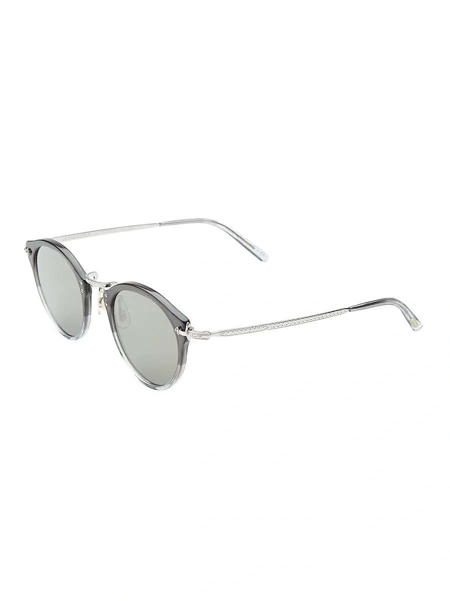 Oliver Peoples Men's 49MM Round Sunglasses | Thumbnail 2 Oliver Peoples Men's 49MM Round Sunglasses | Thumbnail 2
