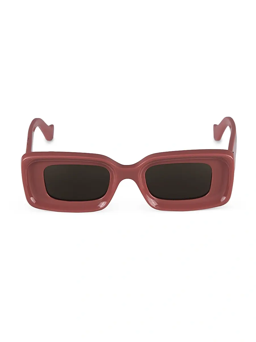 Loewe Men's Anagram 46MM Geometric Sunglasses | Thumbnail 2 Loewe Men's Anagram 46MM Geometric Sunglasses | Thumbnail 2