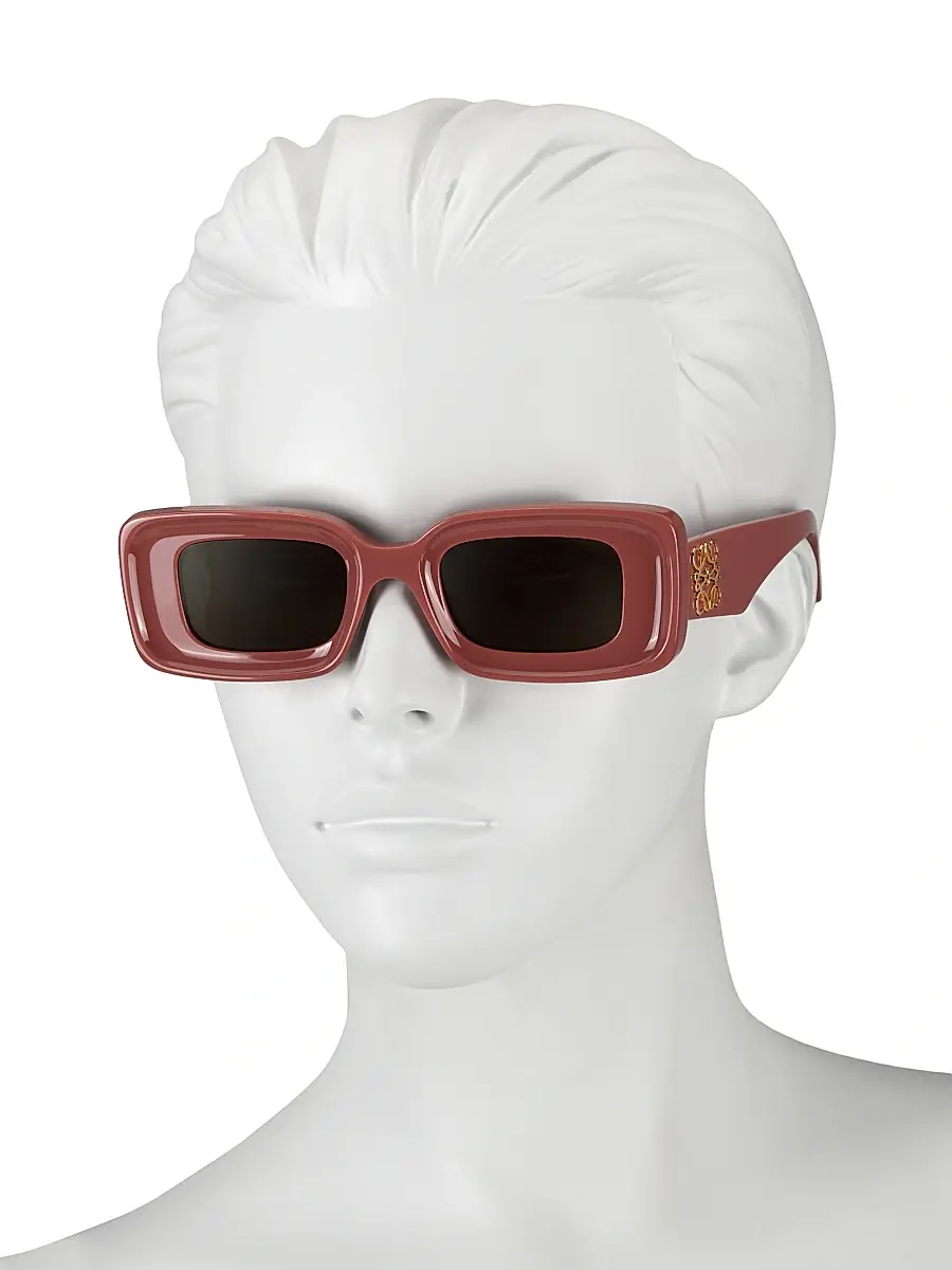 Loewe Men's Anagram 46MM Geometric Sunglasses | Thumbnail 3 Loewe Men's Anagram 46MM Geometric Sunglasses | Thumbnail 3