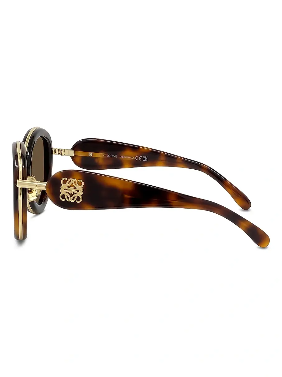 Loewe Men's Metal Round 49MM Sunglasses | Thumbnail 4 Loewe Men's Metal Round 49MM Sunglasses | Thumbnail 4