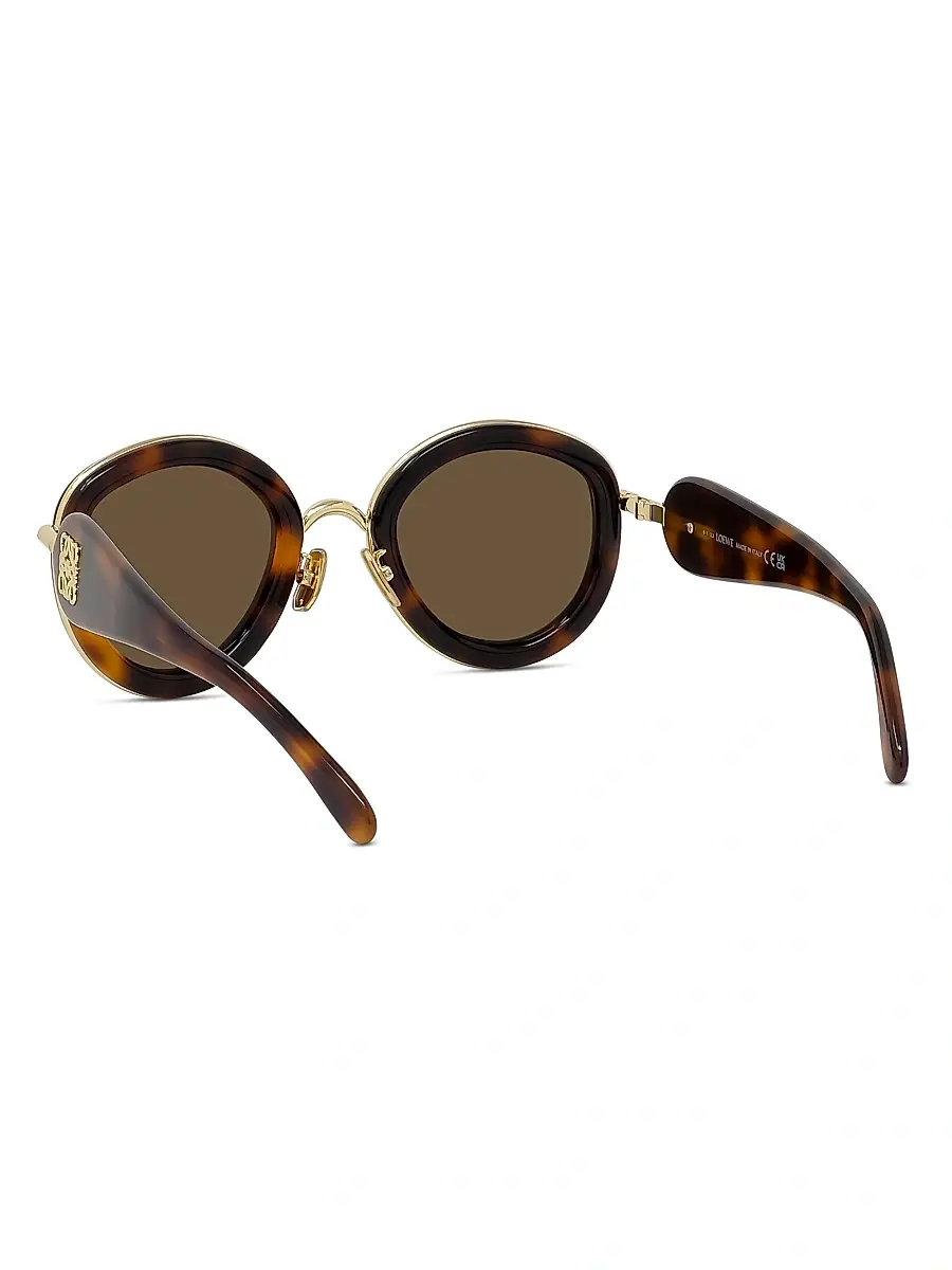 Loewe Men's Metal Round 49MM Sunglasses | Thumbnail 5 Loewe Men's Metal Round 49MM Sunglasses | Thumbnail 5